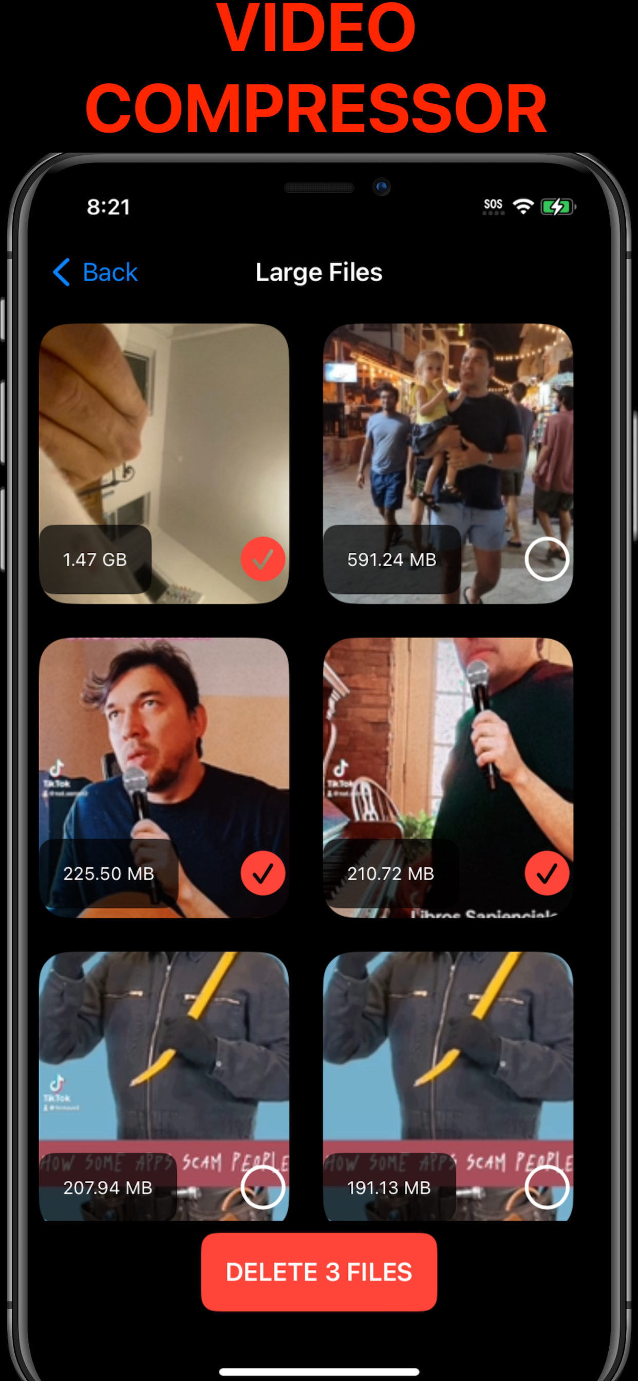 PX Cleaner video feature